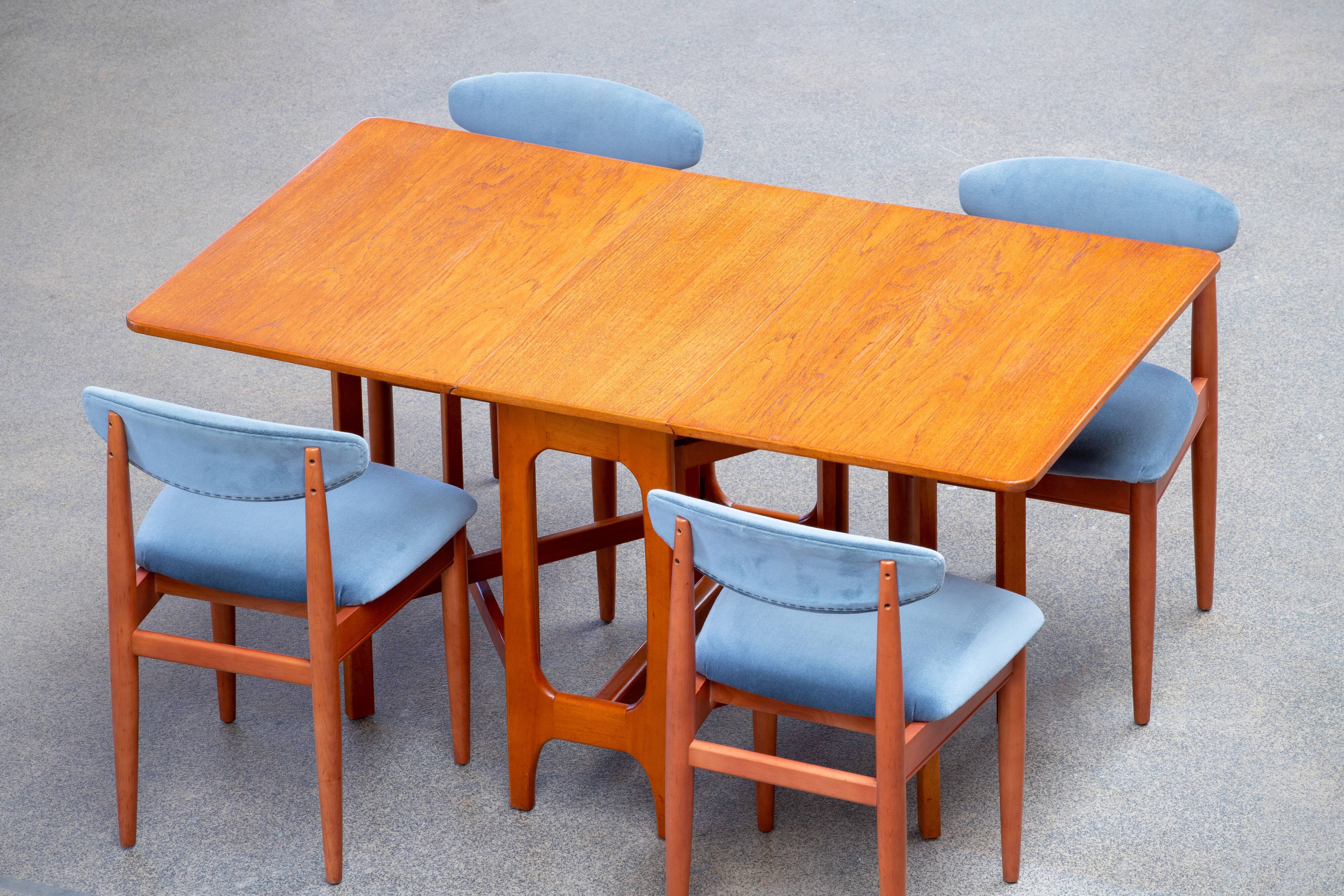 Scandinavian folding table 1960