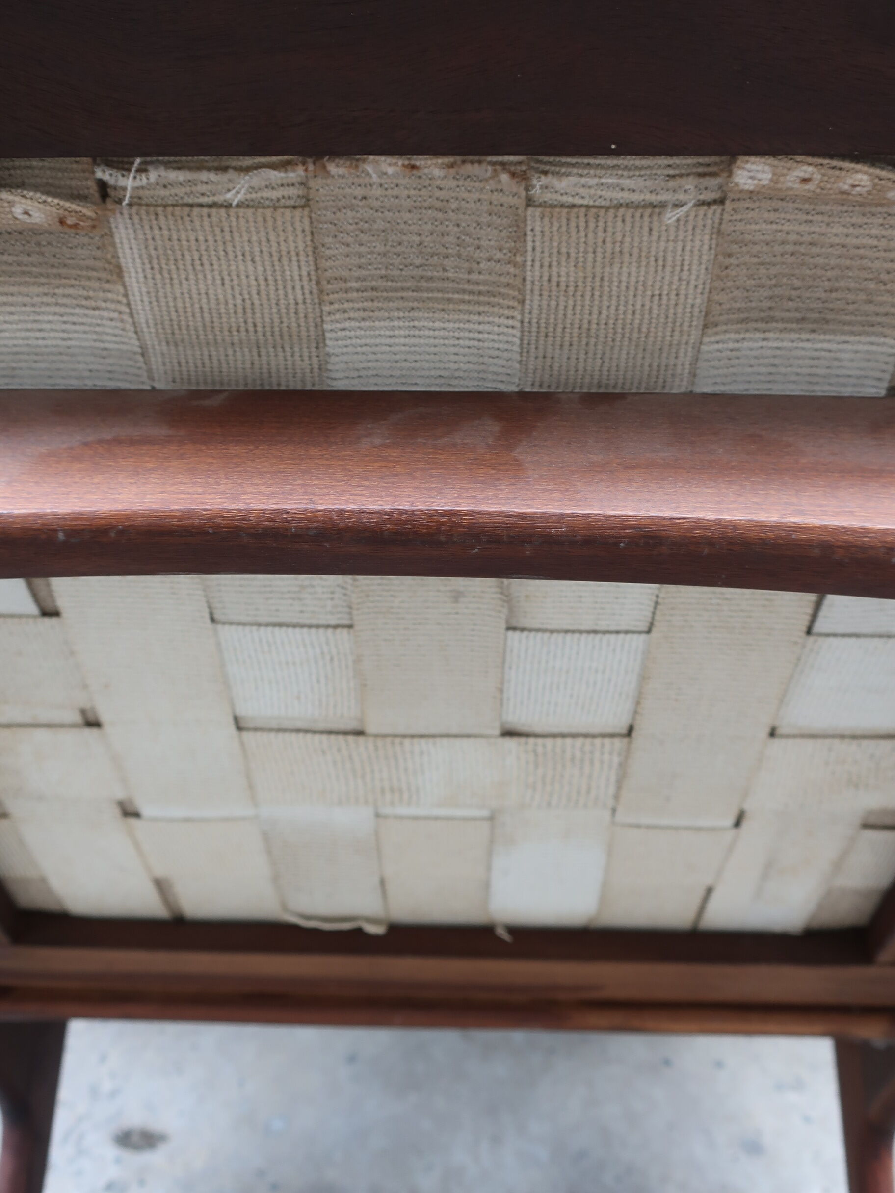 Danish teak armchair from the 60s