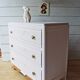 Commode années 60 rose poudré
