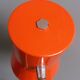 Lampe de bureau flexible années 70 orange