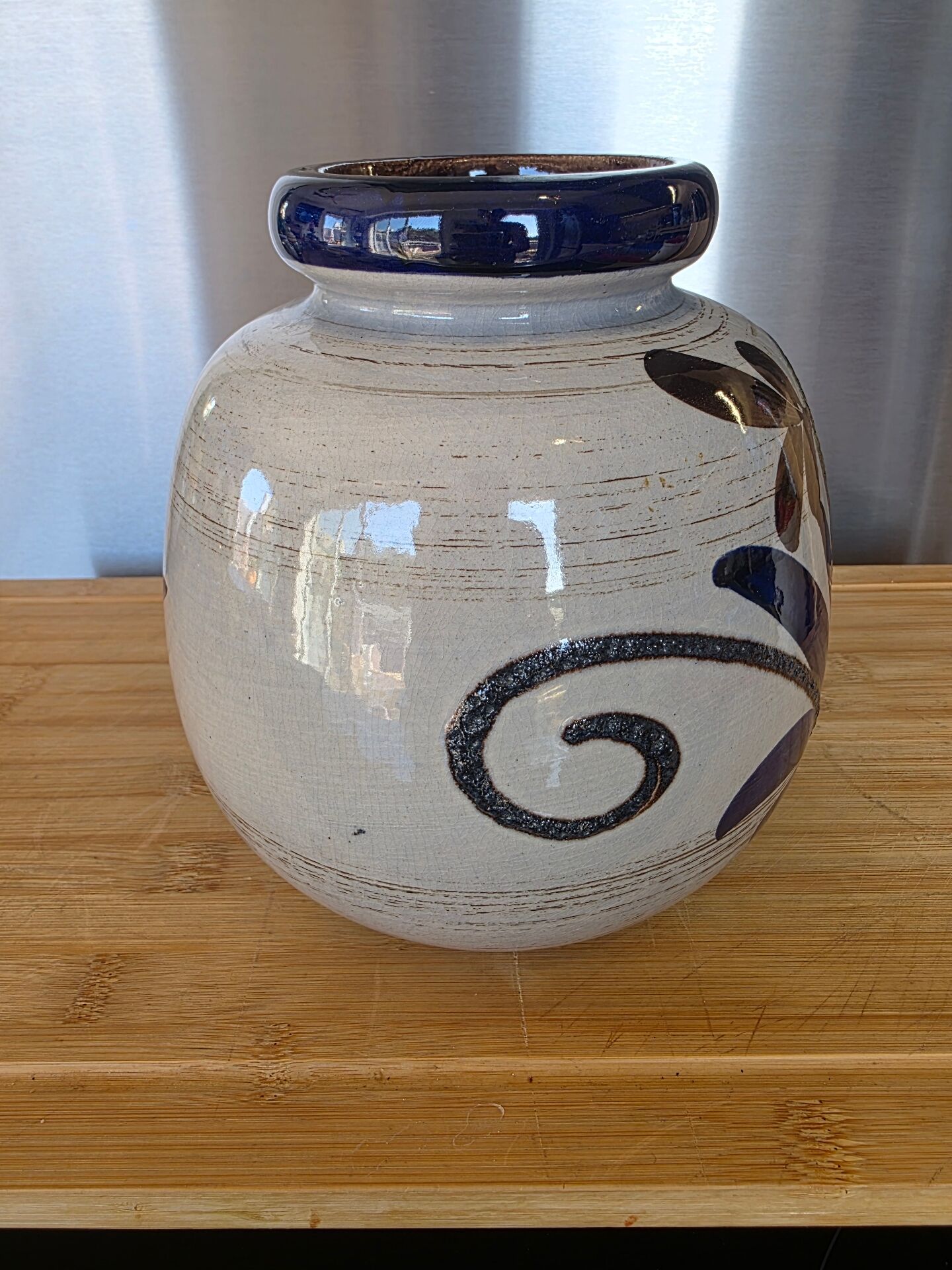 Vase vintage West Germany Sheurich "Fat Lava" - Céramique allemande -