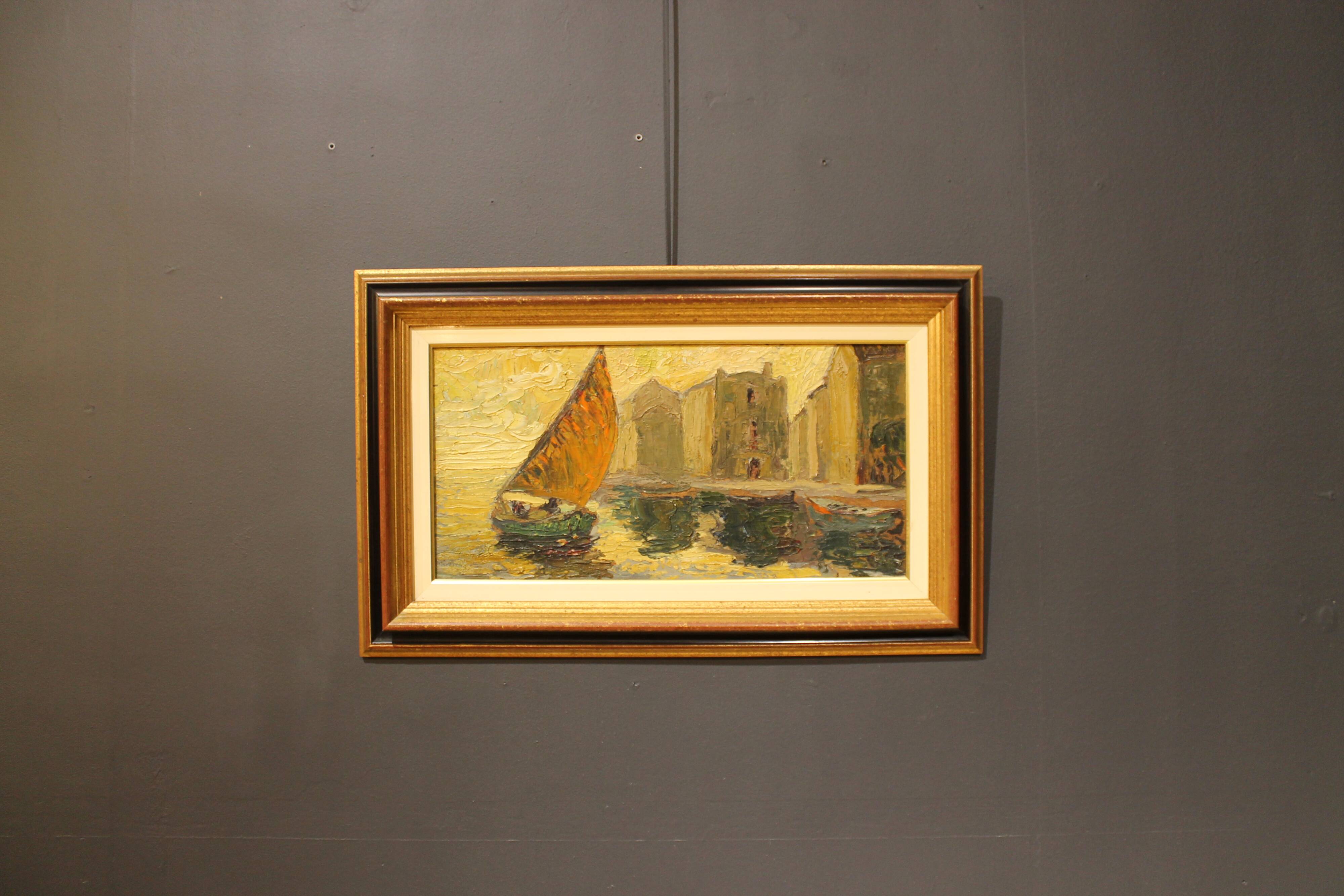 Marine painting by Henri Olive des Martigues