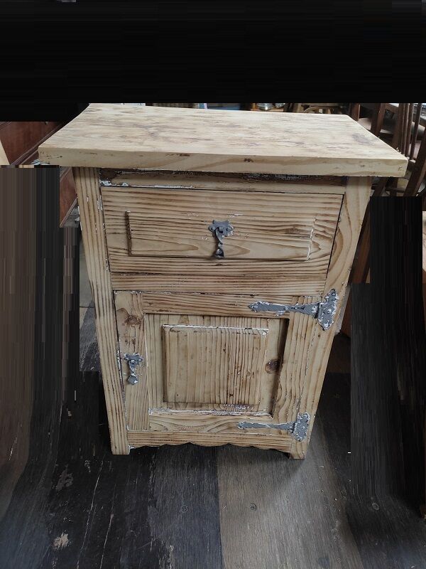 Extra furniture solid wood drawer door aero-gummed cerusé