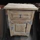 Extra furniture solid wood drawer door aero-gummed cerusé