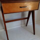 Bureau style scandinave pieds compas