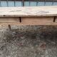 200 cm Solid oak farmhouse table