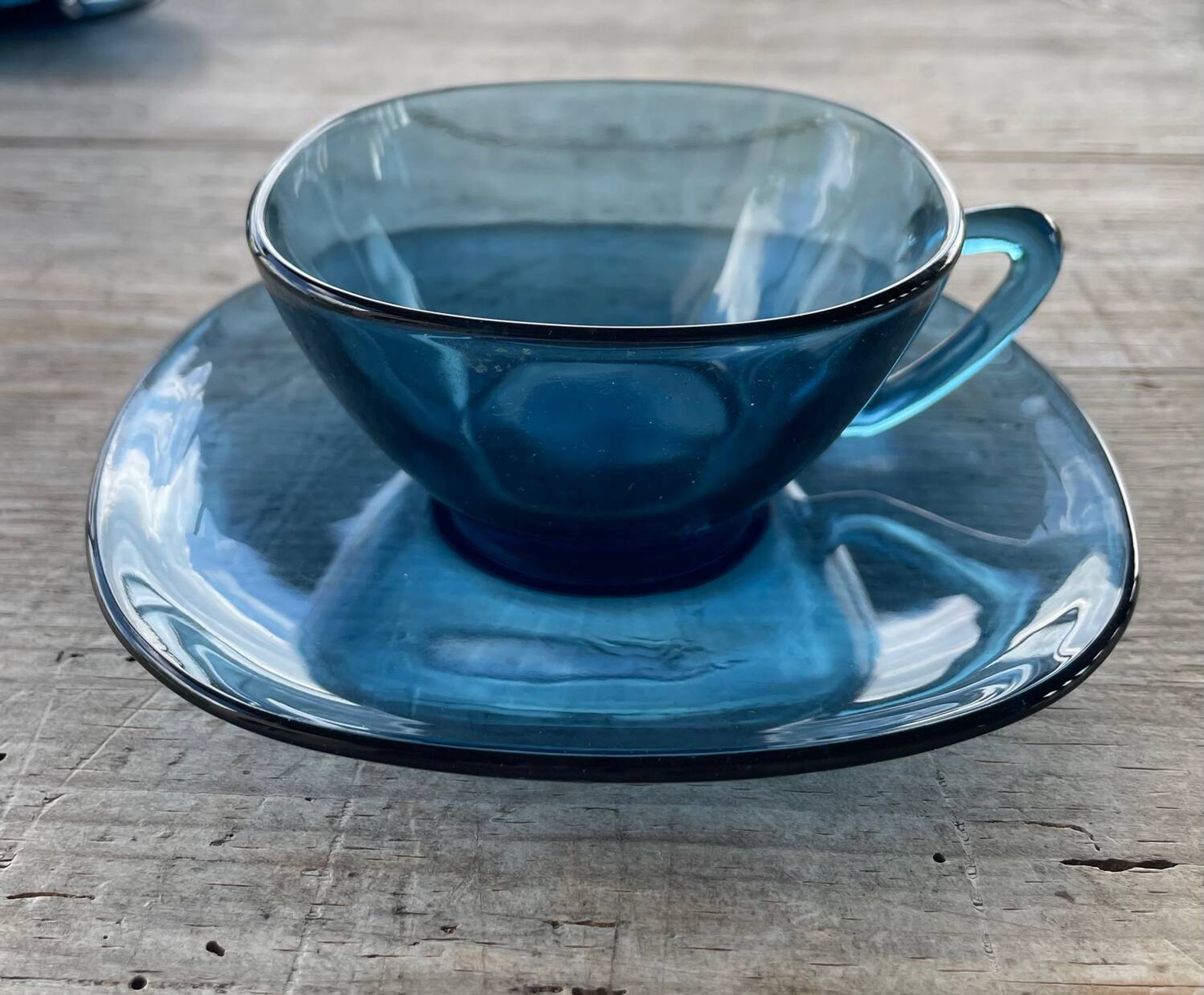 5 francais vintage/tasses à café vereco