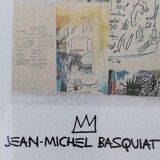 Vintage Jean Michel Basquiat lithograph