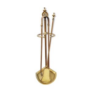 Serviteur de cheminée - bronze
