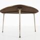 Mid-Century Modern Tripod Coffee Table with Marble Print Top, 1960s