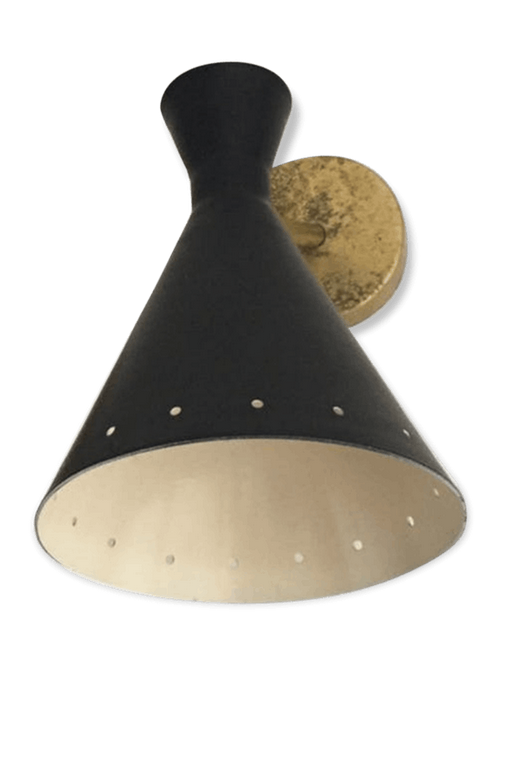 Pair applies Italian wall of the 50s style black