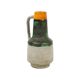 Rare Fat Lava Vase Green Orange VEB Haldensleben 4070 B Strehla Collectible