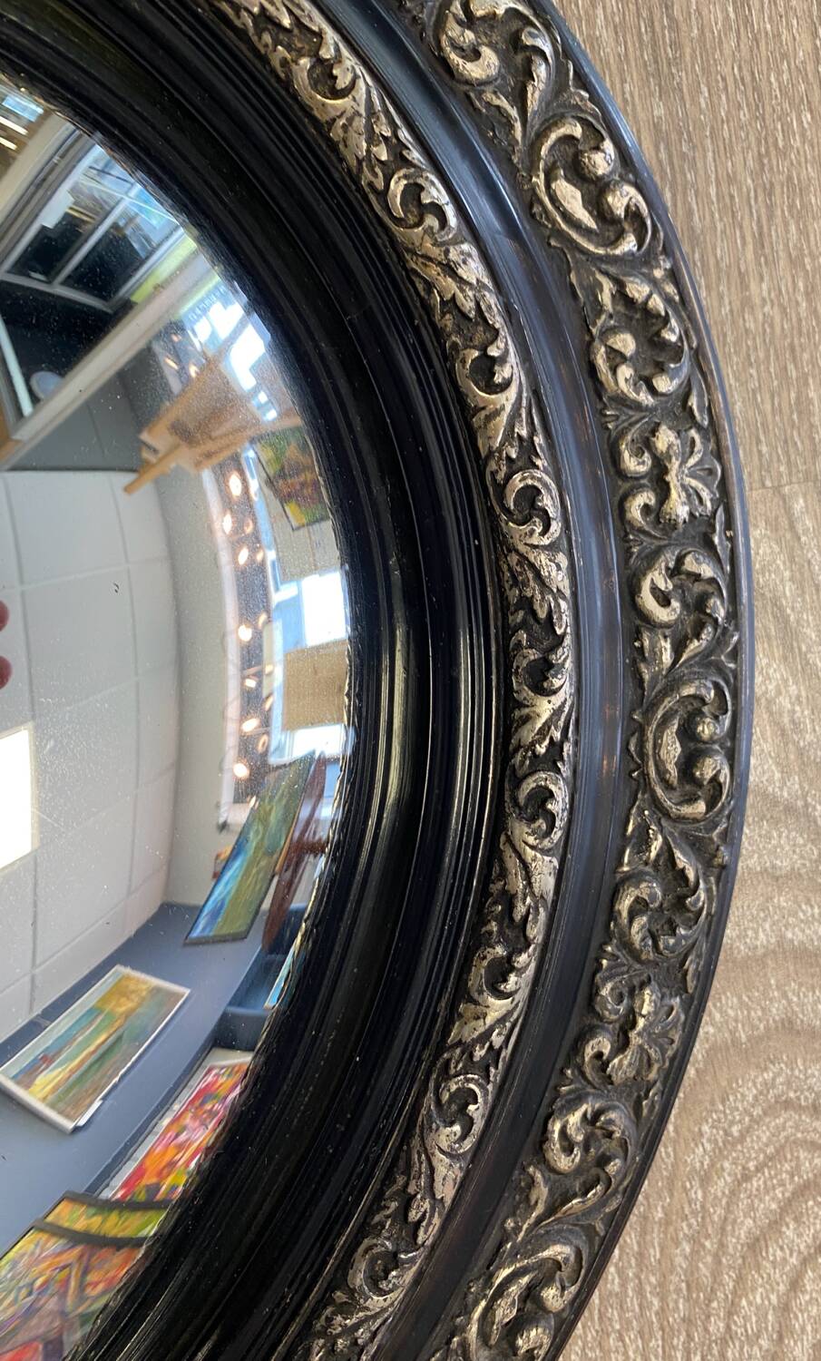 Oval Convex Mirror called Witch Mirror