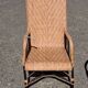 Fauteuil en rotin ancien