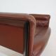 Poltrona Frau Interlude leather bench 2 seater by Marco Zanuso