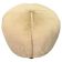1940s Czech Art Deco Round Stool with Faux Rabbit Upholstery