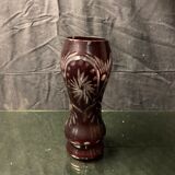 Soliflore colored crystal vase