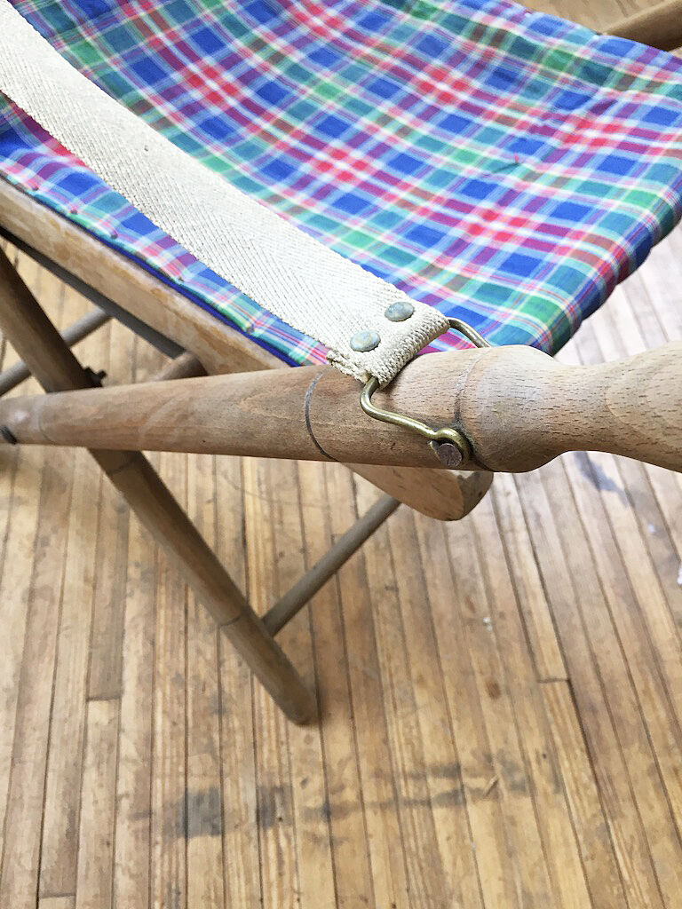 Colonial garden folding chair