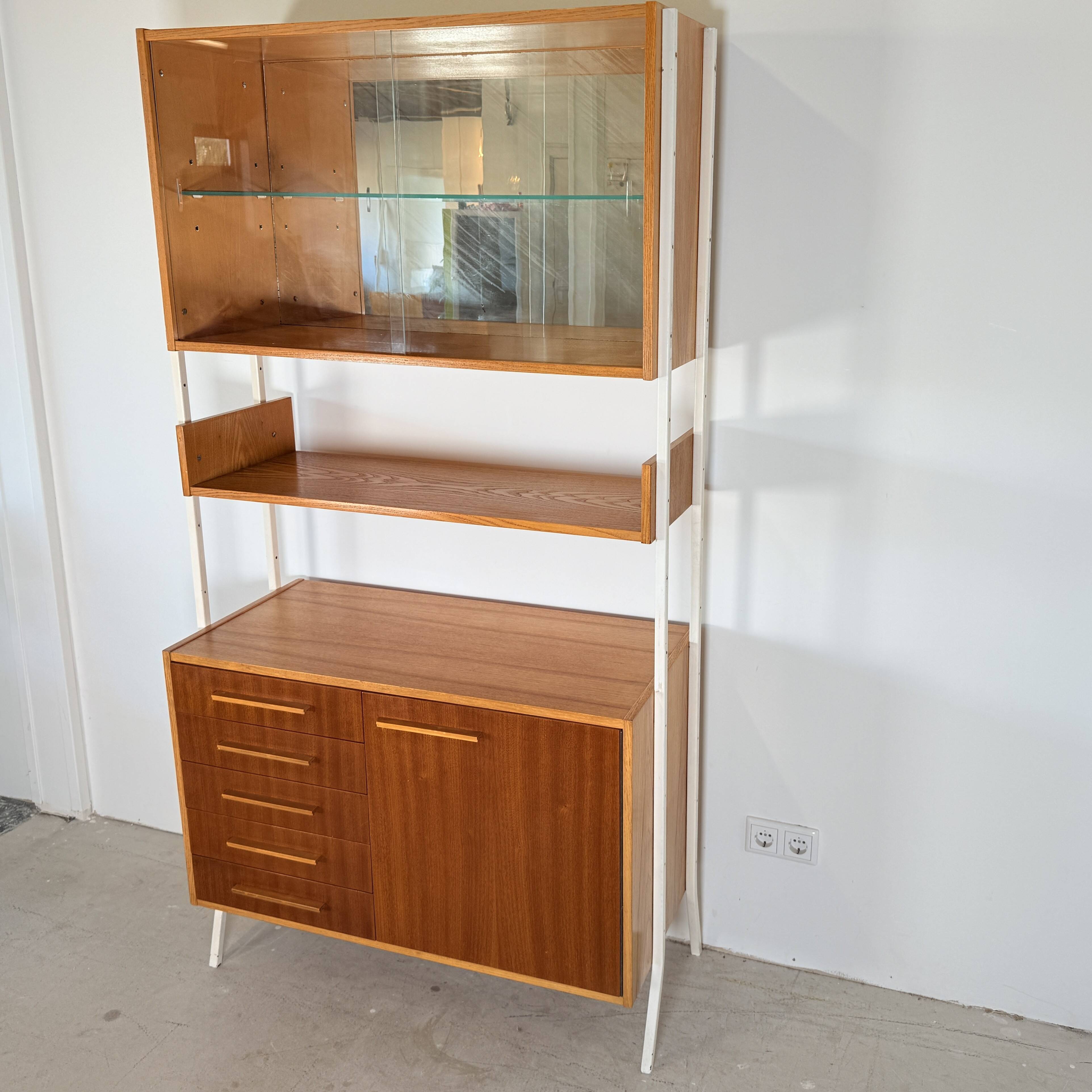 Wall system/modular cabinet, František Jirák