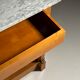 Empire style trumeau with marble top