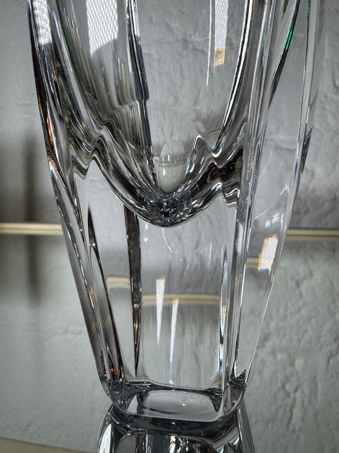 Vase cristal