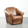 Beautifully designed and comfortable sheepskin armchair with a timeless look and matching piping finish