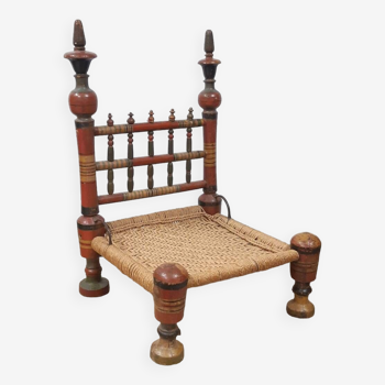 Chaise traditionnelle indienne