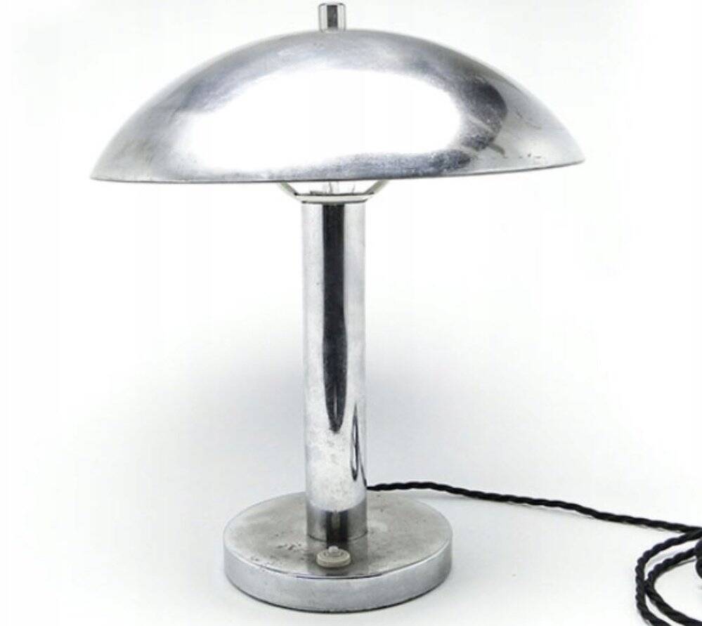 Art Deco table lamp from Napako, Czechoslovakia, 1950s