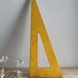 Vintage wooden school square