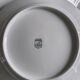 Set of 10 porcelain flat plates