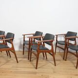Mid Century Armchairs by Arne Vodder, 1960s, Set of 6