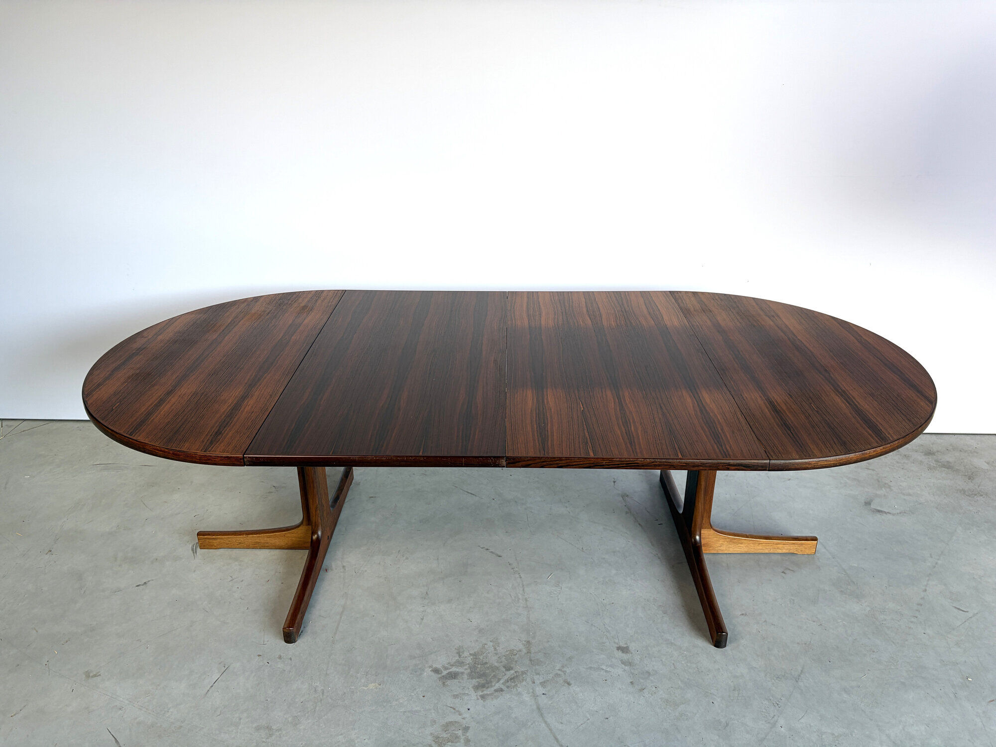Midcentury Swedish extendable dining table in teak, 1960s