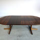 Midcentury Swedish extendable dining table in teak, 1960s