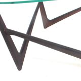 Table basse sculpturale dans le style d'Ico Parisi, Italie, années 1950