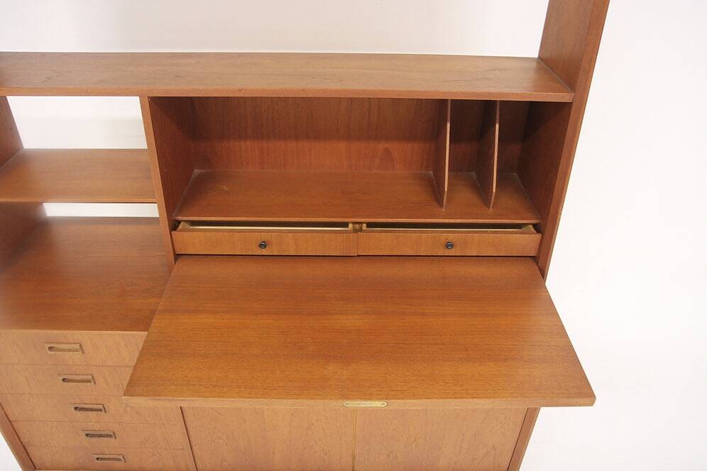 Scandinavian teak secretary, Sweden, 1960
