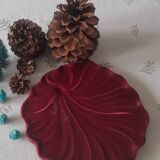 Vintage burgundy trivet
