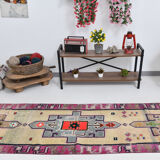 3x12 Vintage Herki Runner Rug