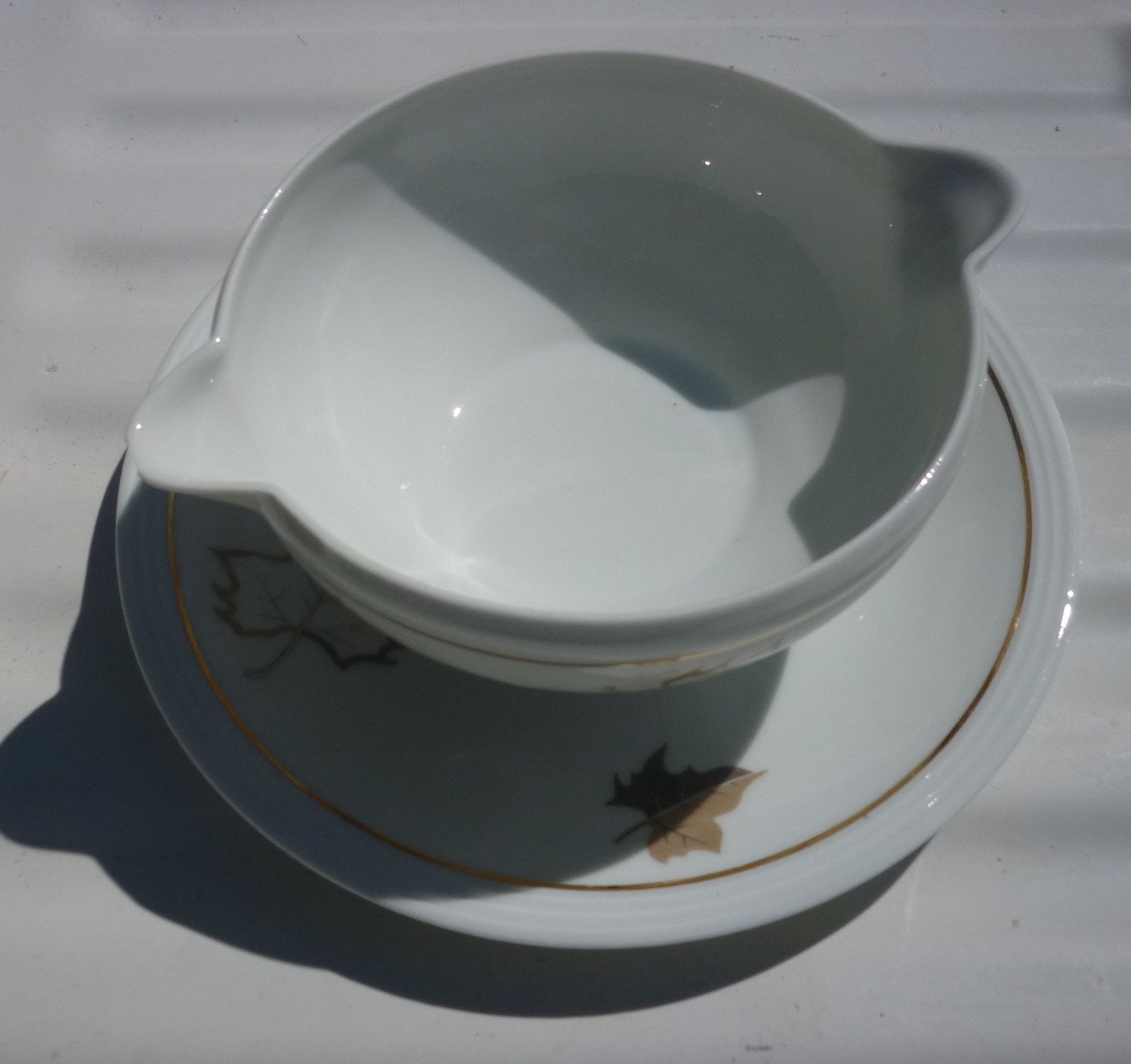 4-2021-11 Saucière porcelain Limoges Charles Ahrenfeldt