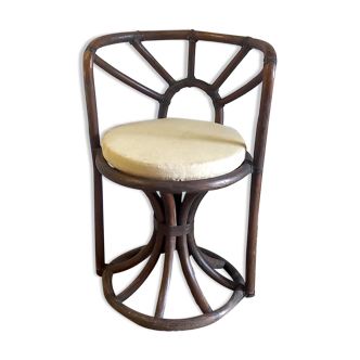 Rattan chair of the Kok House, 70s/80s