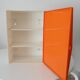 Vintage medicine cabinet in rigid plastic 70s