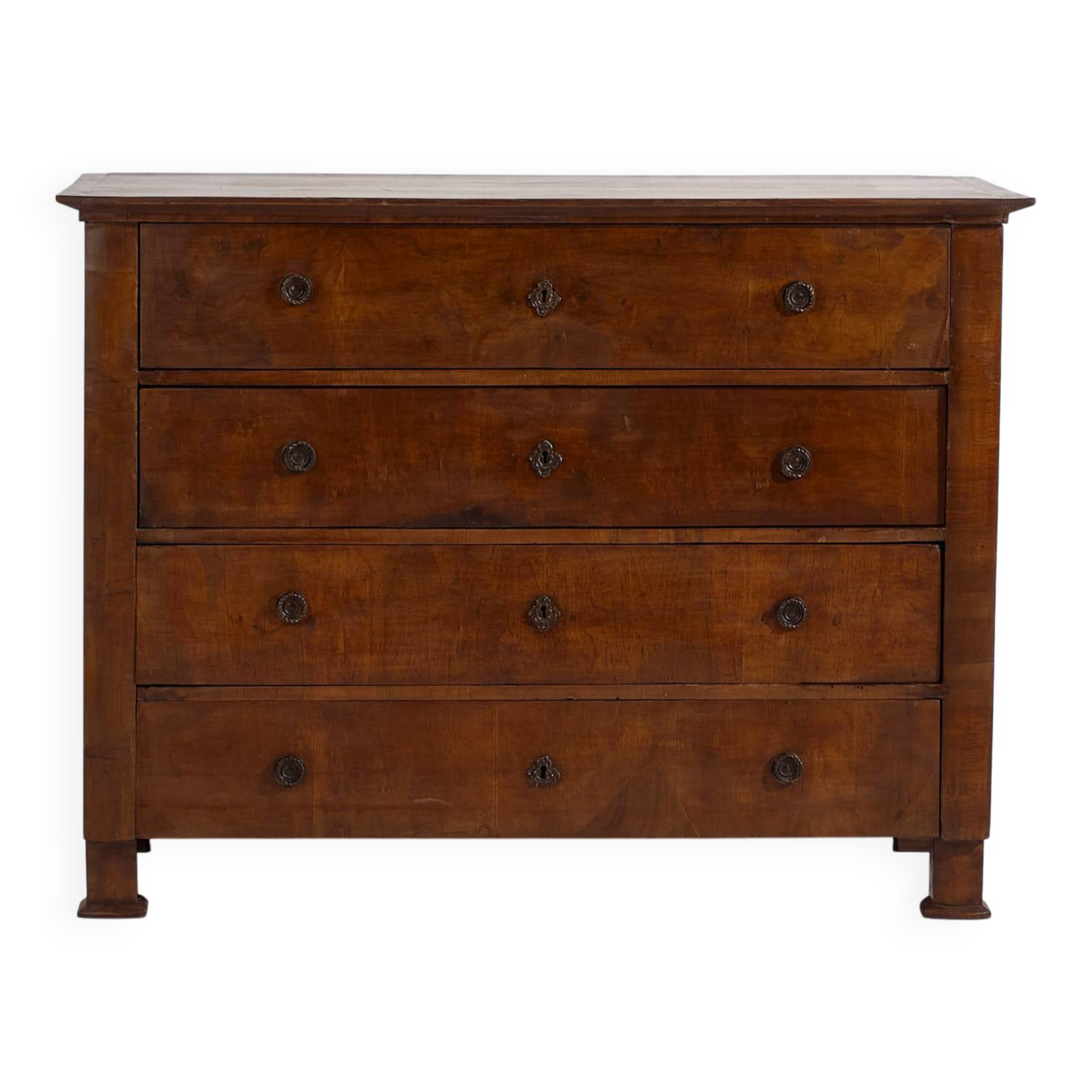 Antique chest of drawers with four drawers (circa 1850)