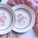 Set de 4 assiettes plates