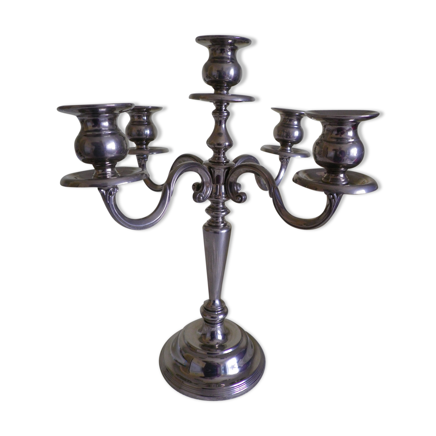 Retro chandelier 5 branches Deco France