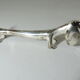 Lot 17 porte couteaux métal /chien /cheveaux/vintage