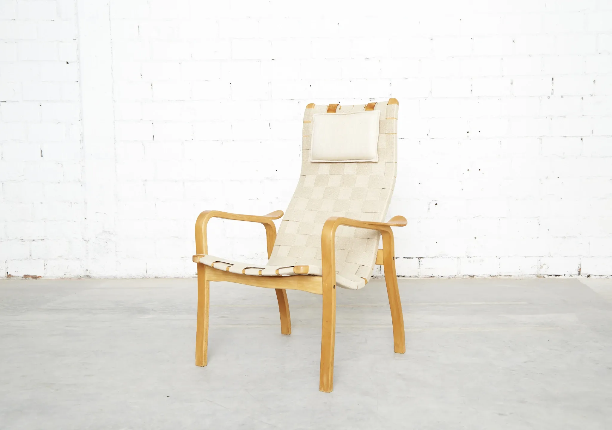 Yngve Ekström Lounge Chair 'Primo High' for Swedese