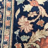 Tapis ancien persan Tabriz en soie très fin 135x160 cm