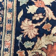 Very beautiful antique Persian carpet Tabriz very fine silk 135x160 cm