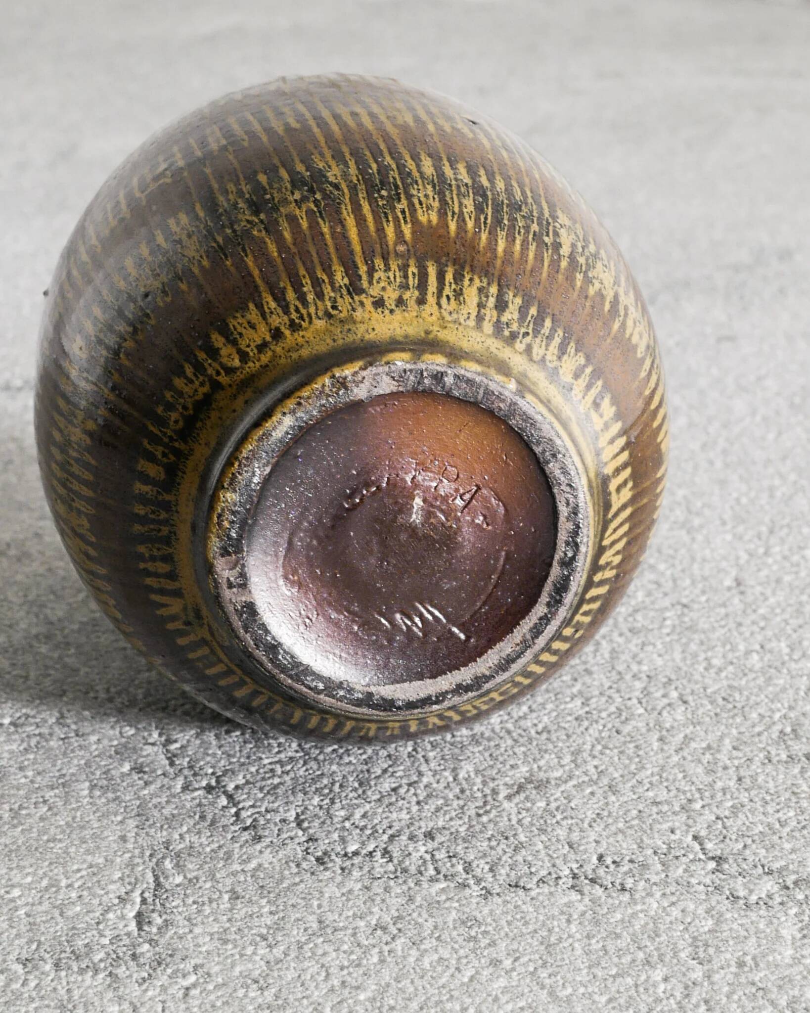 Vintage Swedish Mid Century Vase by Arthur Andersson for Wallåkra, 1940s