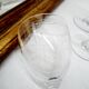 Set of 8 chiseled crystal digestive glasses