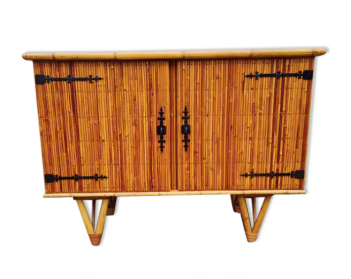 Rattan buffet 1950